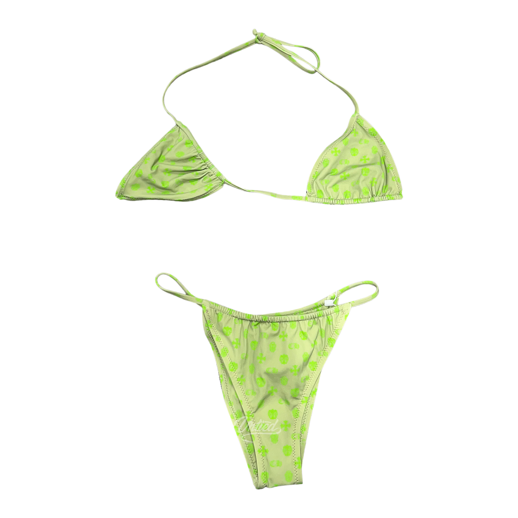 Chrome Hearts Bikini Set "Green"