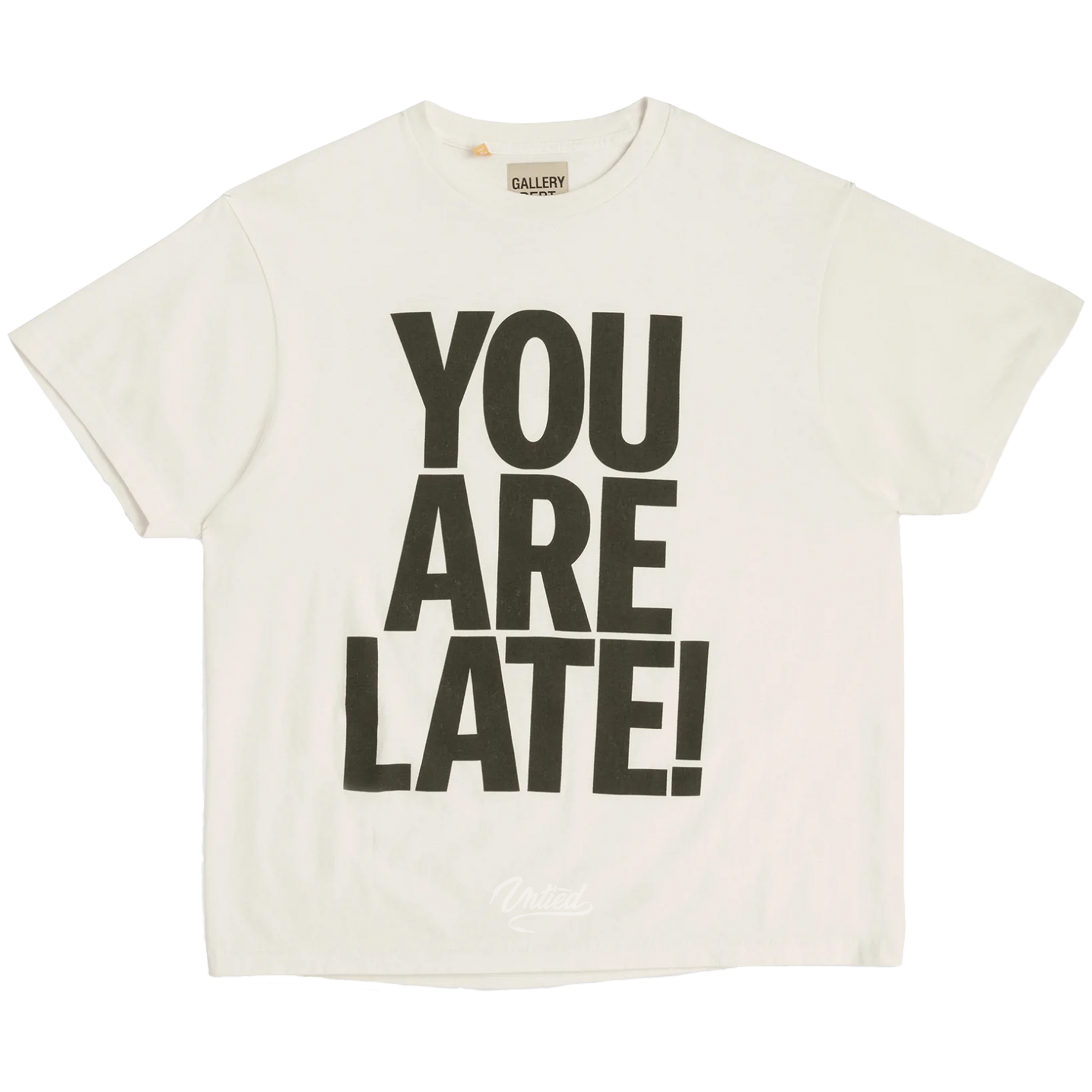 Gallery Dept. ATK You Are Late Tee "White"