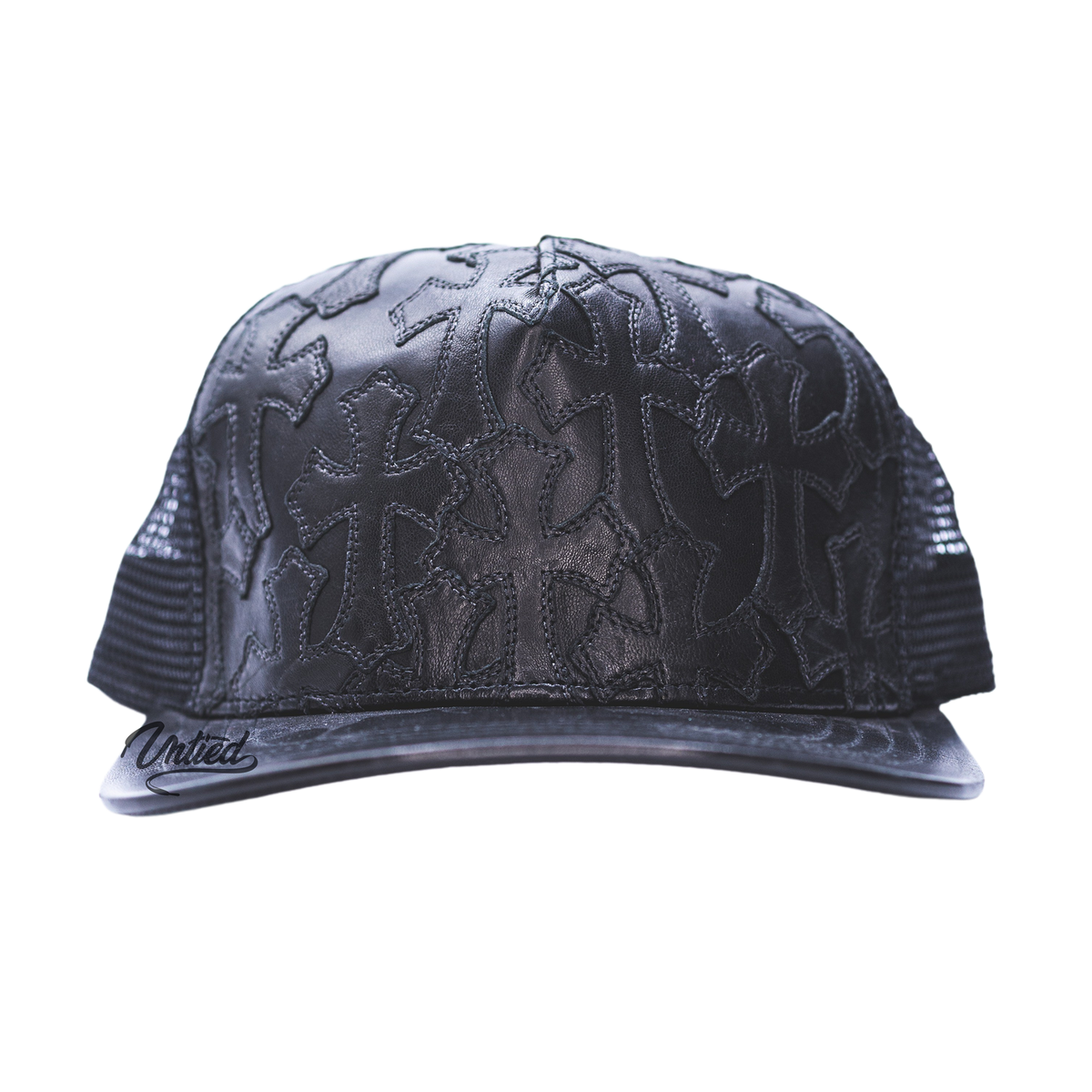 Chrome Hearts Trucker Hat "Leather Cemetery"