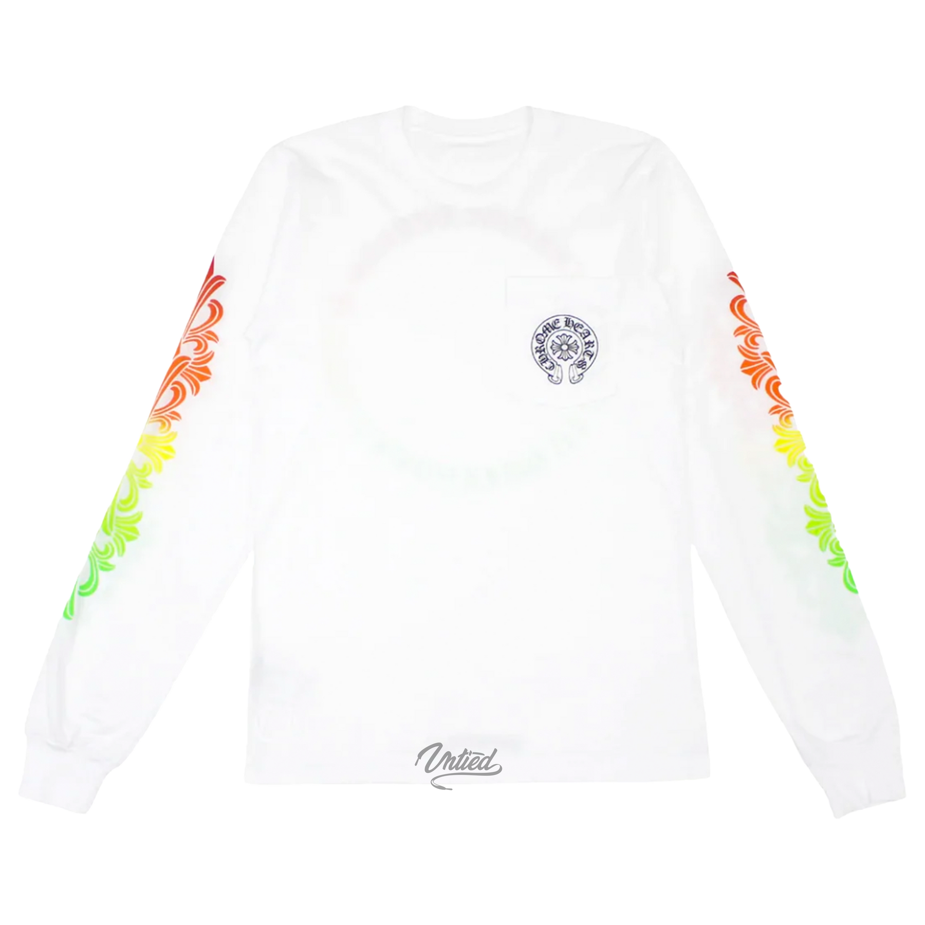 Chrome Hearts Made In Hollywood Gradient L/S Tee "White"