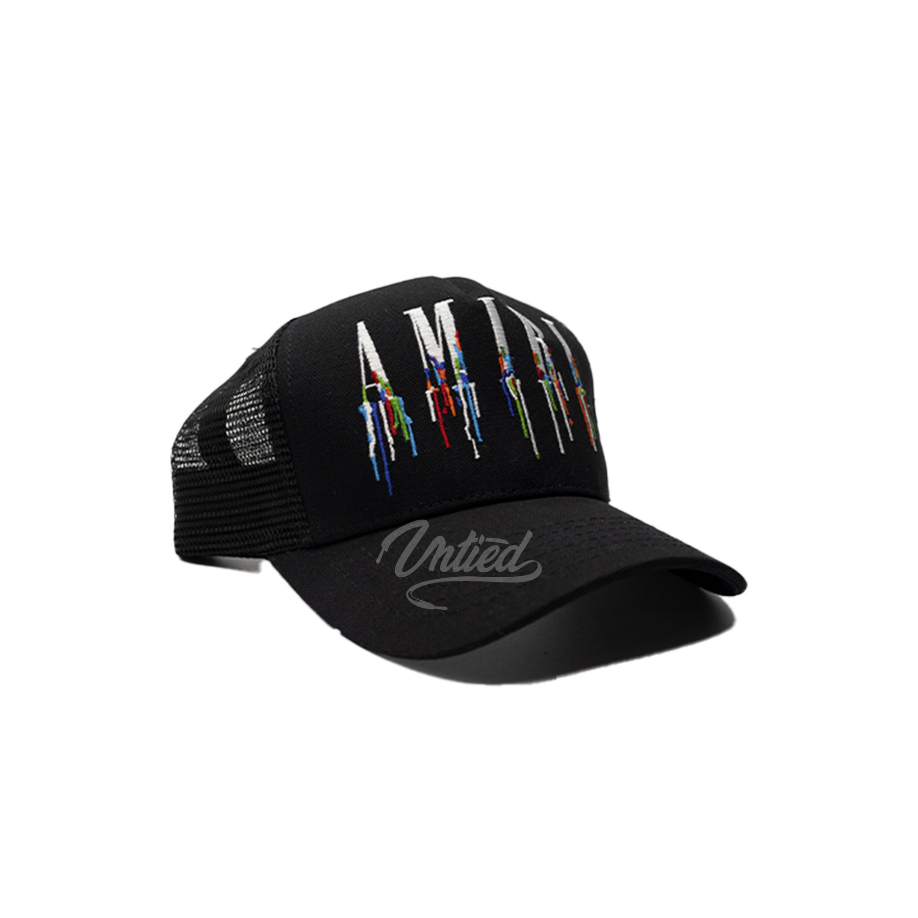 AMIRI Paint Drip Core Logo Hat "Black"