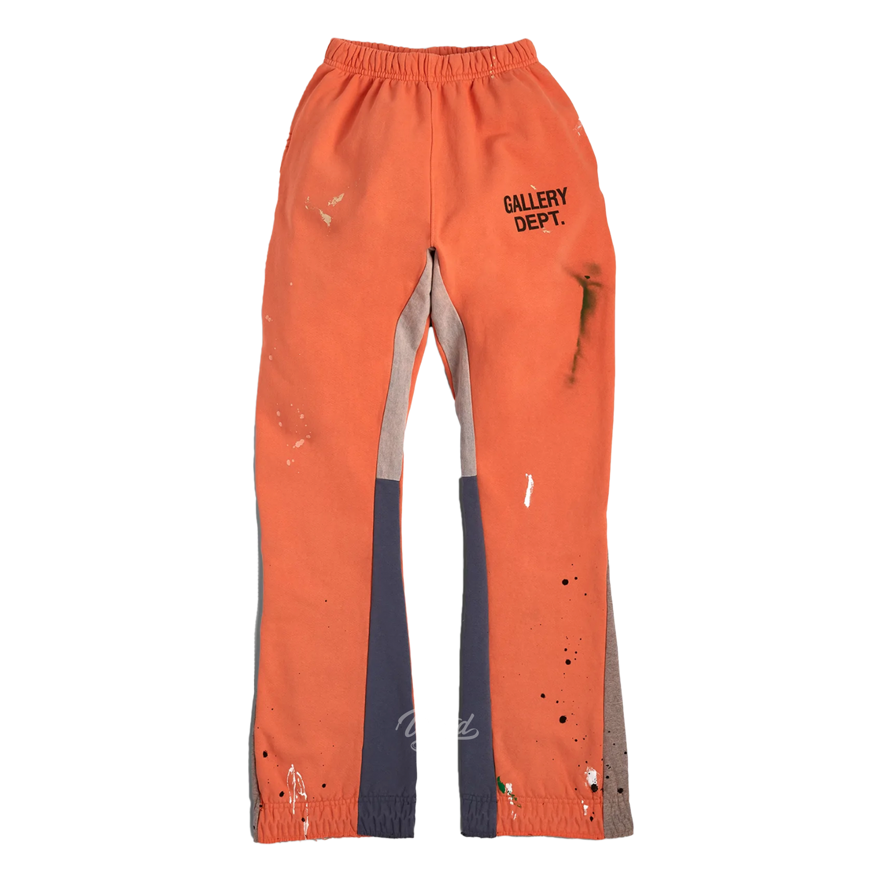 Gallery Dept. GD Logo Flare Sweatpants "Orange"