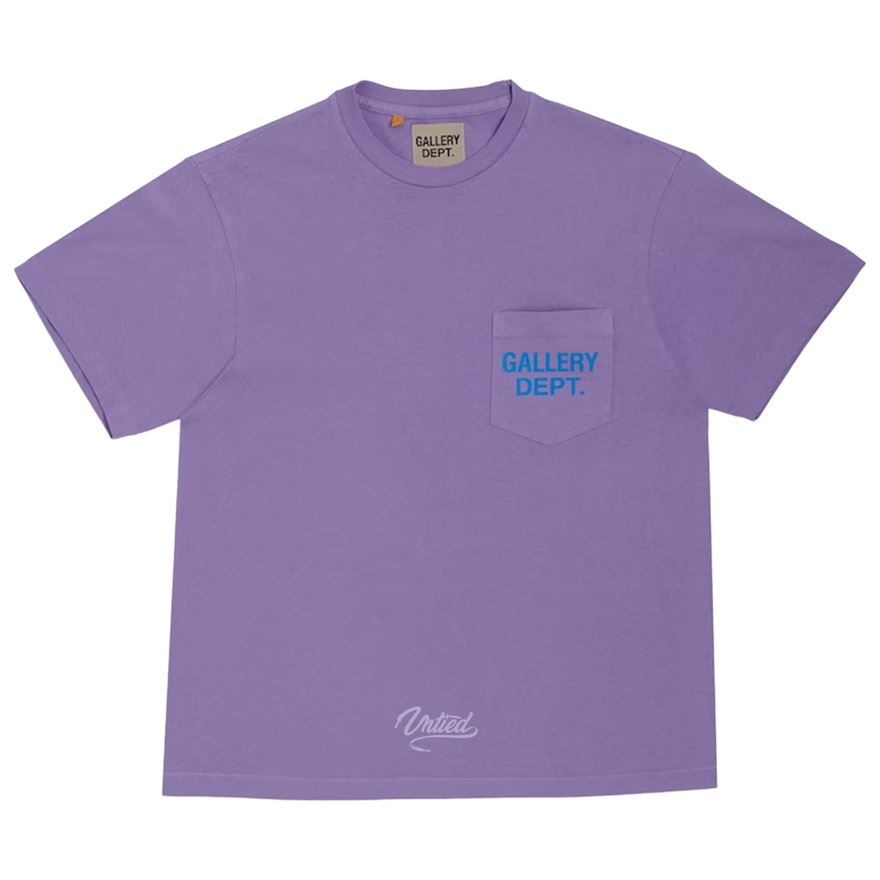 Gallery Dept. Logo Pocket Tee "Purple"