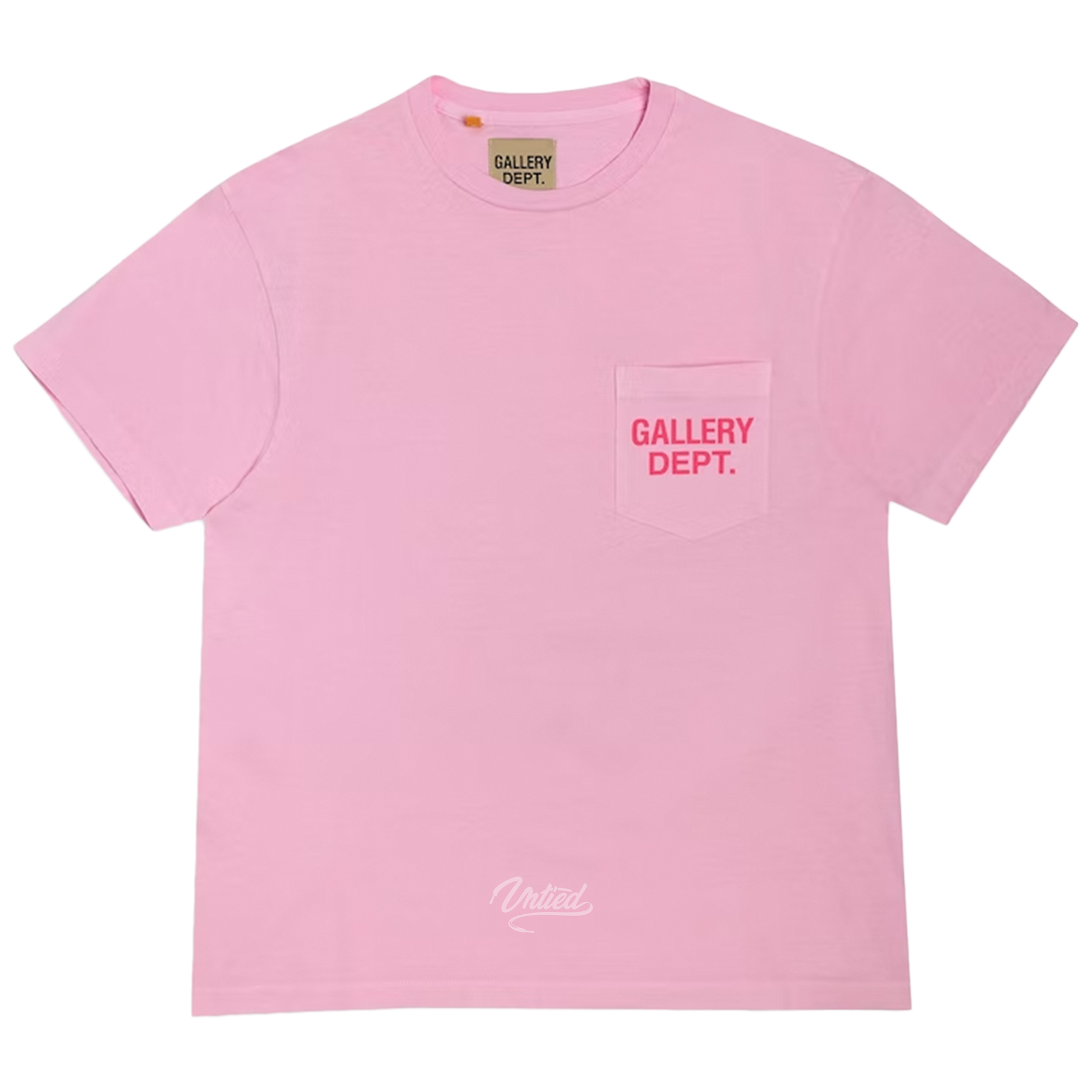 Gallery Dept. Logo Pocket Tee "Pink"