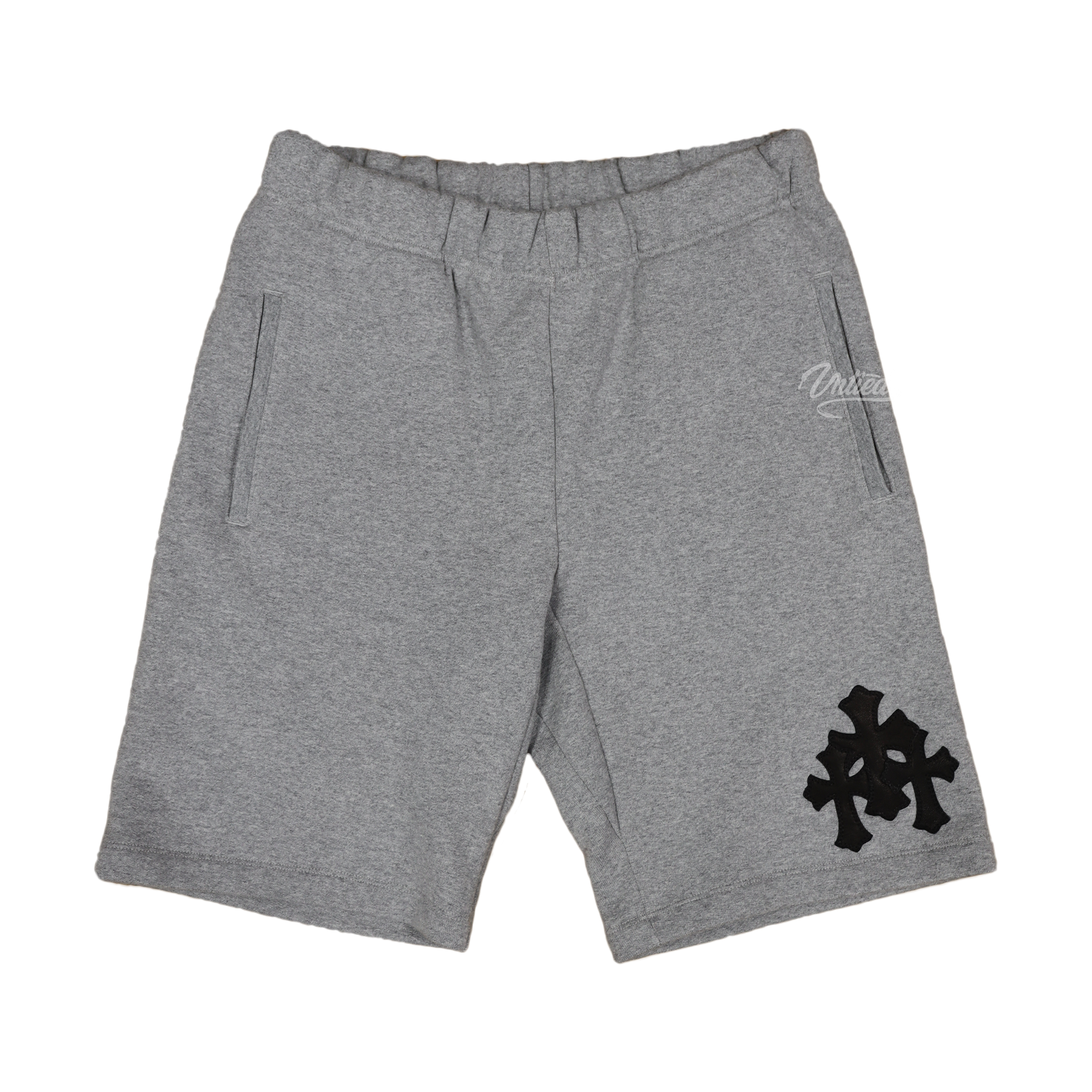 Chrome Hearts Cemetery Patches Shorts "Grey"