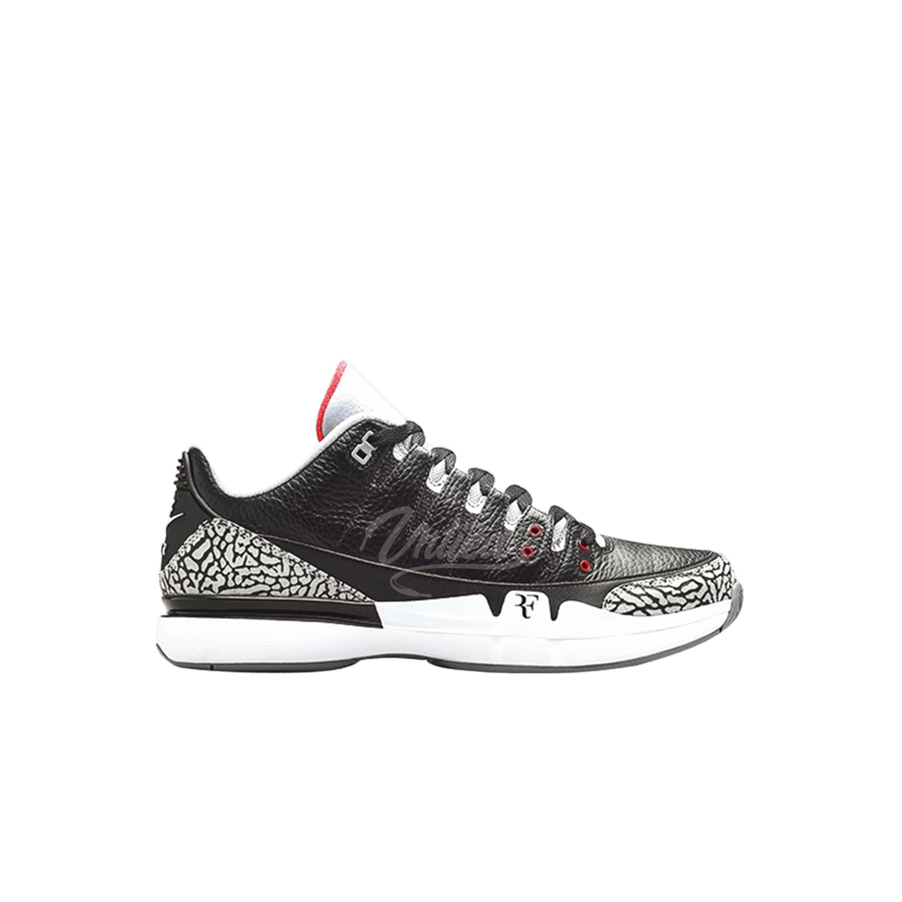 Nike Zoom Vapor AJ3 "Black Cement"